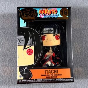 Funko Pop Pin Itachi #16 Naruto Shippuden Enamel Pin w Box Anime